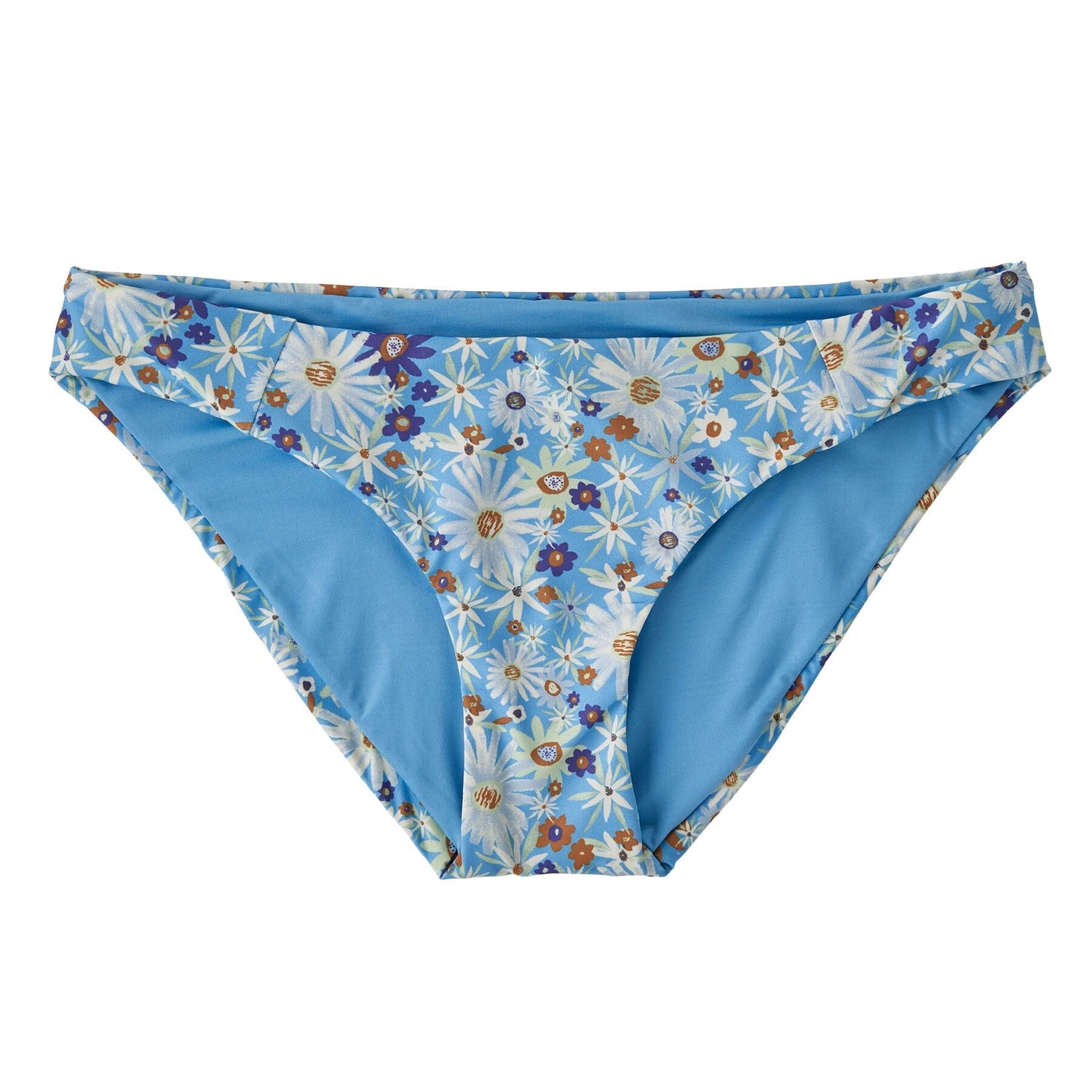 Patagonia W's Sunamee Bikini Bottoms - Recycled Nylon Primavera: Lago Blue Swimwear