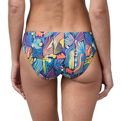 Patagonia W's Sunamee Bikini Bottoms - Recycled Nylon Joy: Sound Blue Swimwear