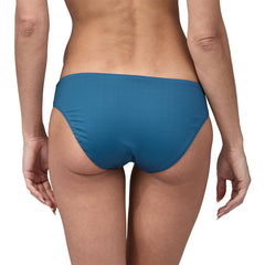 Patagonia W's Sunamee Bikini Bottoms - Recycled Nylon Wavy Blue Swimwear