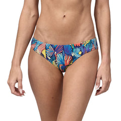 Patagonia W's Sunamee Bikini Bottoms - Recycled Nylon Joy: Sound Blue Swimwear