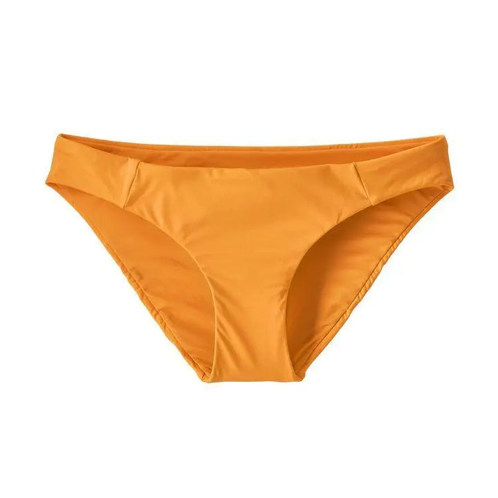 W's Sunamee Bikini Bottoms - Recycled Nylon Swimwear Patagonia Saffron M