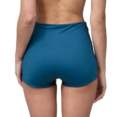 Patagonia W's Sunamee Shortie Bottom - Recycled Nylon Wavy Blue Swimwear