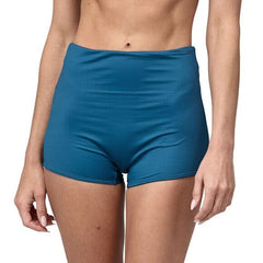 Patagonia W's Sunamee Shortie Bottom - Recycled Nylon Wavy Blue Swimwear