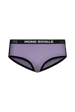 Mons Royale W's Sylvia Boyleg - Merino Wool Walnut / Thistle Underwear