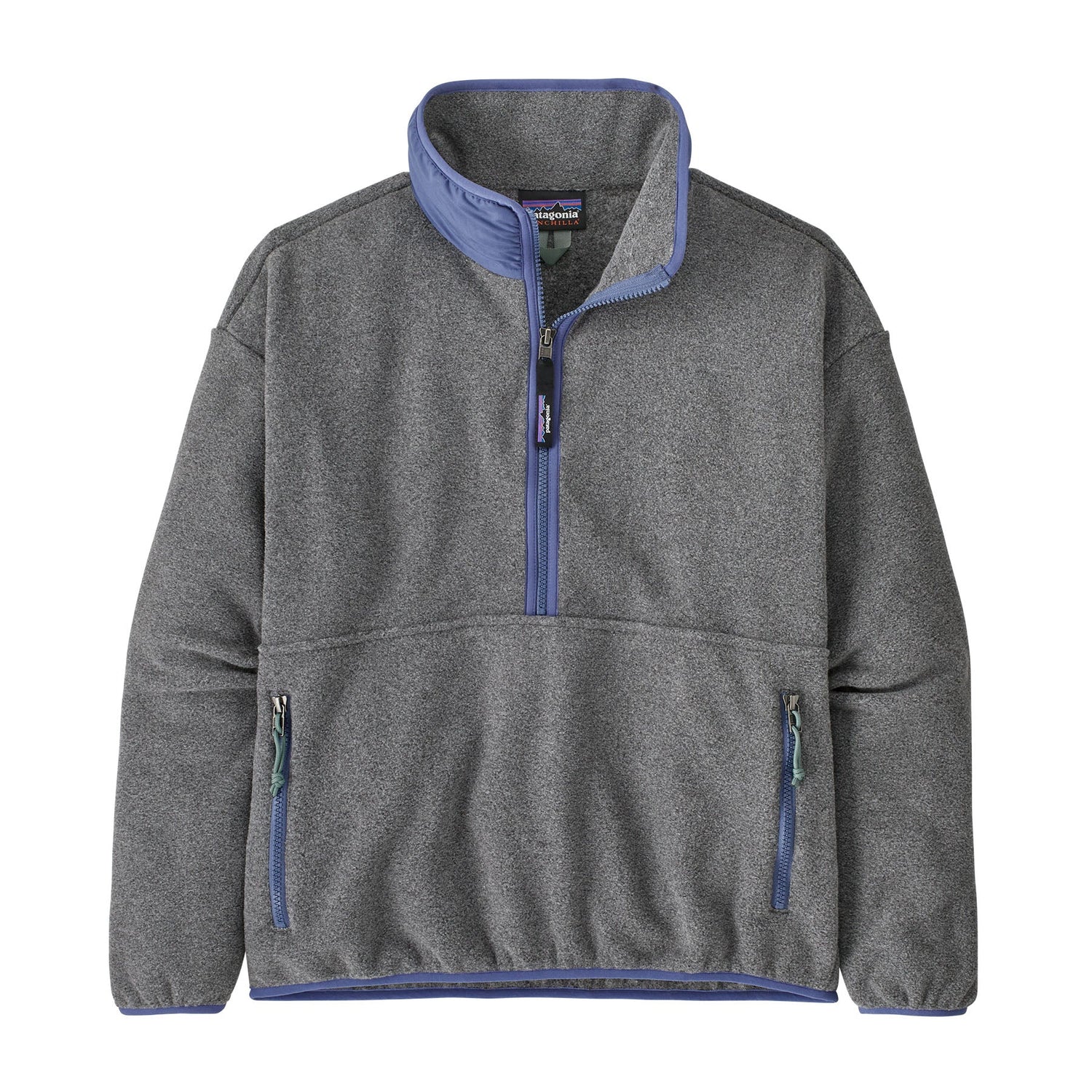 Patagonia W's Synch Fleece Marsupial - 100% Recycled Polyester Nickel Shirt
