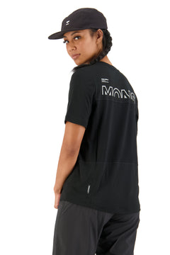 Mons Royale W's Tarn Merino Shift Tee - Merino Wool Black 22 Shirt