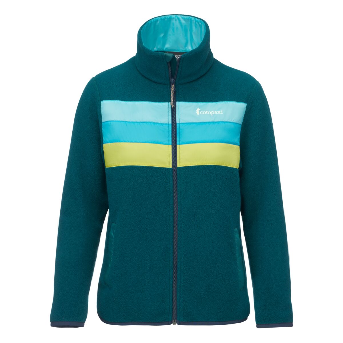 Cotopaxi W's Teca Fleece Full-Zip Jacket - 100% recycled polyester Kelp Forest Jacket