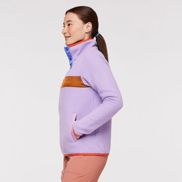 Cotopaxi W's Teca Fleece Pullover - Recycled polyester Fresh Flowers Shirt