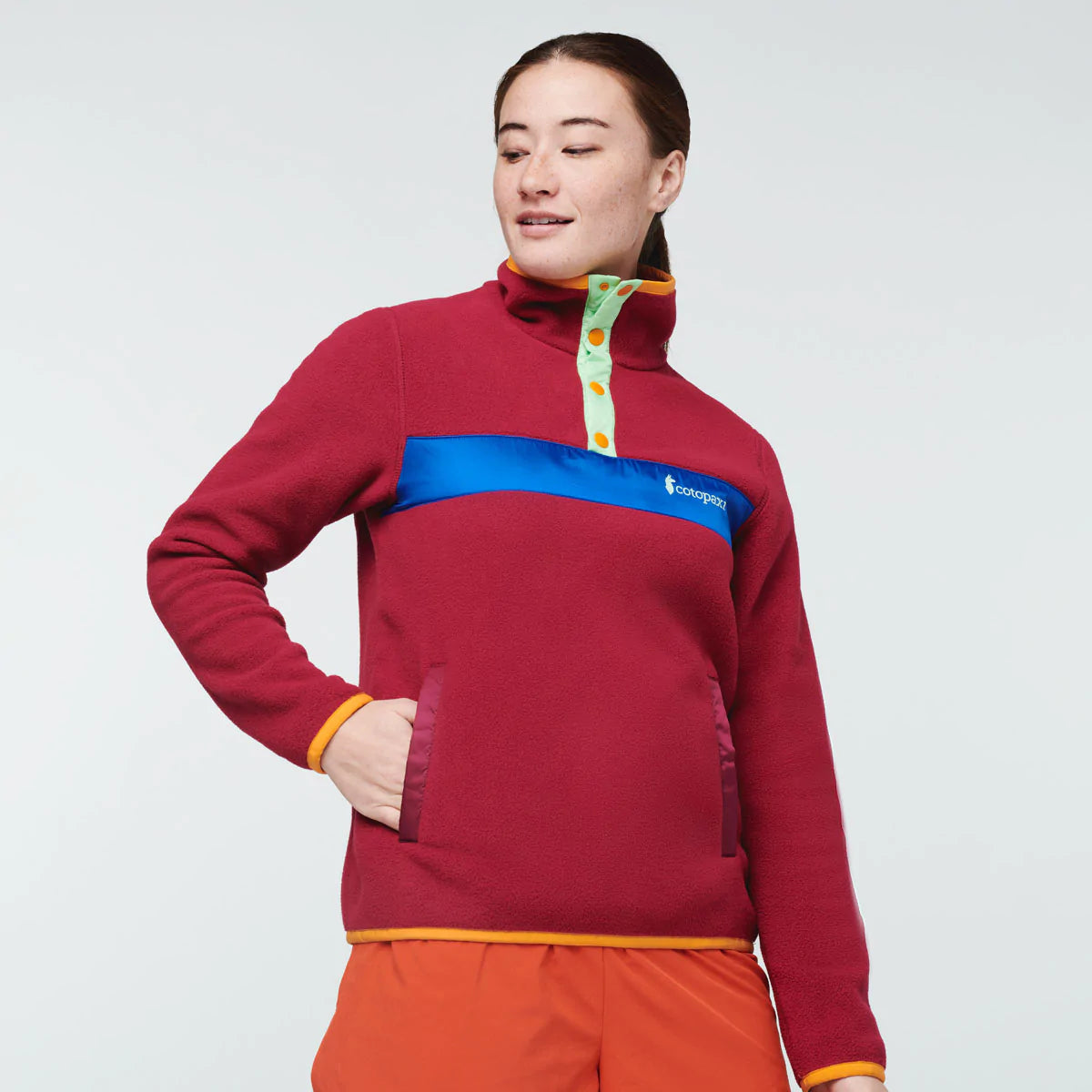 Cotopaxi - W's Teca Fleece Pullover - Recycled polyester - Weekendbee - sustainable sportswear