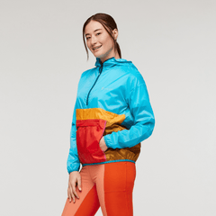 Cotopaxi - W's Teca Half-Zip Windbreaker - Repurposed Polyester - Weekendbee - sustainable sportswear