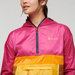 Cotopaxi - W's Teca Half-Zip Windbreaker - Repurposed Polyester - Weekendbee - sustainable sportswear