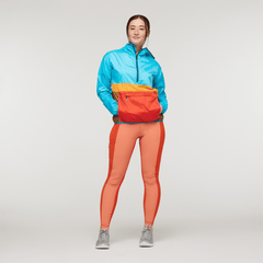 Cotopaxi - W's Teca Half-Zip Windbreaker - Repurposed Polyester - Weekendbee - sustainable sportswear
