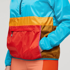 Cotopaxi - W's Teca Half-Zip Windbreaker - Repurposed Polyester - Weekendbee - sustainable sportswear
