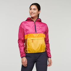 Cotopaxi W's Teca Half-Zip Windbreaker - Repurposed Polyester Pop Jacket