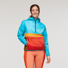 Cotopaxi - W's Teca Half-Zip Windbreaker - Repurposed Polyester - Weekendbee - sustainable sportswear