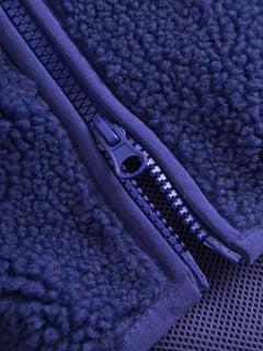 KnowledgeCotton Apparel - W's Teddy high neck fleece zip jacket - 100% Recycled PET - Weekendbee - sustainable sportswear