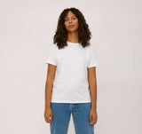 Organic Basics W's Tee - Organic Cotton White Shirt