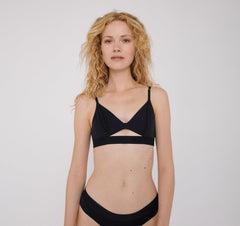 Organic Basics W's TENCEL Lite Bralette Navy Underwear