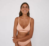 W's TENCEL Lite Bralette Underwear Organic Basics Soft Pink XS