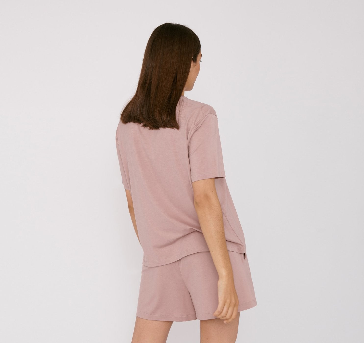 Organic Basics W's TENCEL Lite Tee Dusty Rose Shirt