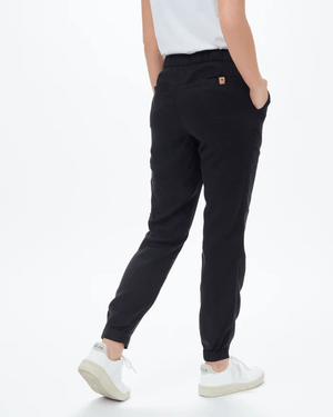 Tentree W's Tencel Pacific Jogger- Made From 100% Tencel Meteorite Black