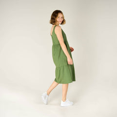 Sherpa W's Tharu Tank Dress - Organic cotton, Modal & Hemp Thyme Dress