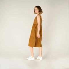 Sherpa W's Tharu Tank Dress - Organic cotton, Modal & Hemp Caramel Dress