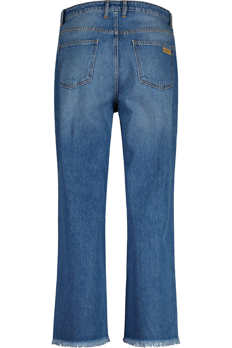 Maloja W's TisensM. Eco Washed Denim Pants - 100% Organic Cotton Light Blue 32 Pants