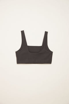 Girlfriend Collective W's Tommy Bra Square Neck - Made from Recycled Plastic Bottles Moon XS Underwear
