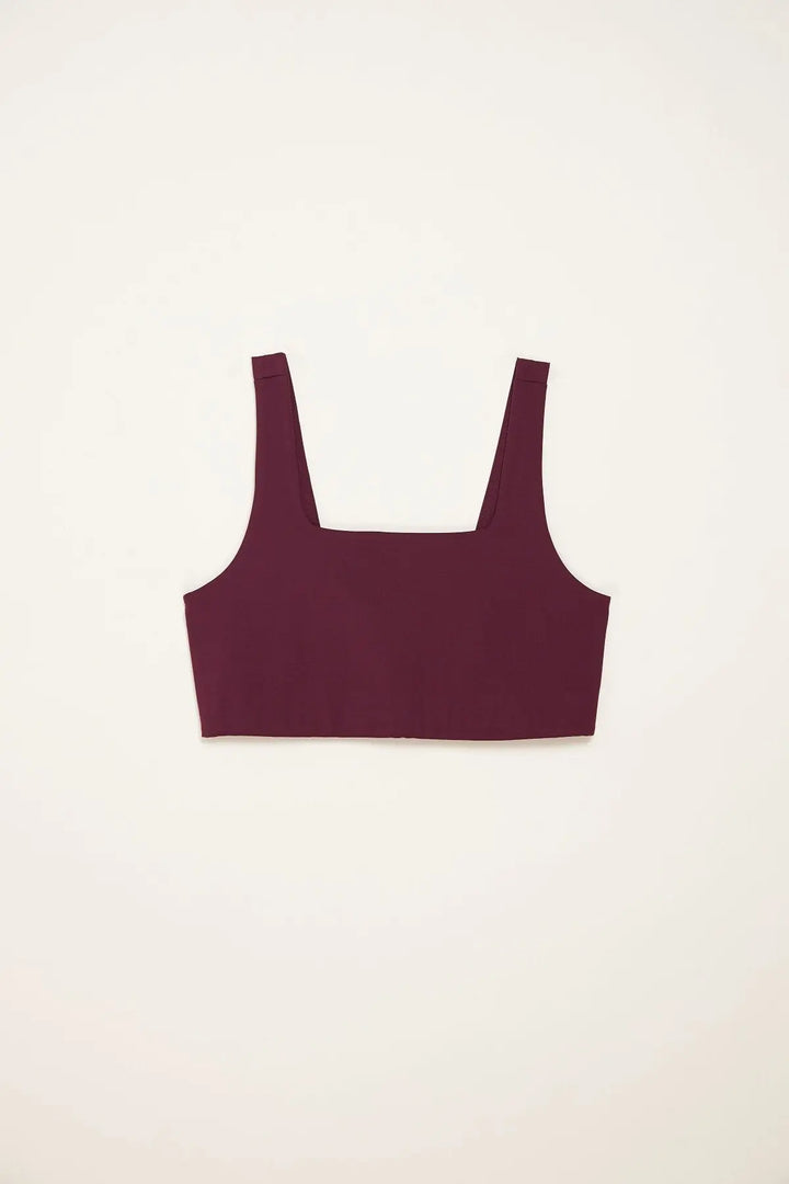 W's Tommy Bra Square Neck - Made from Recycled Plastic Bottles Underwear Girlfriend Collective