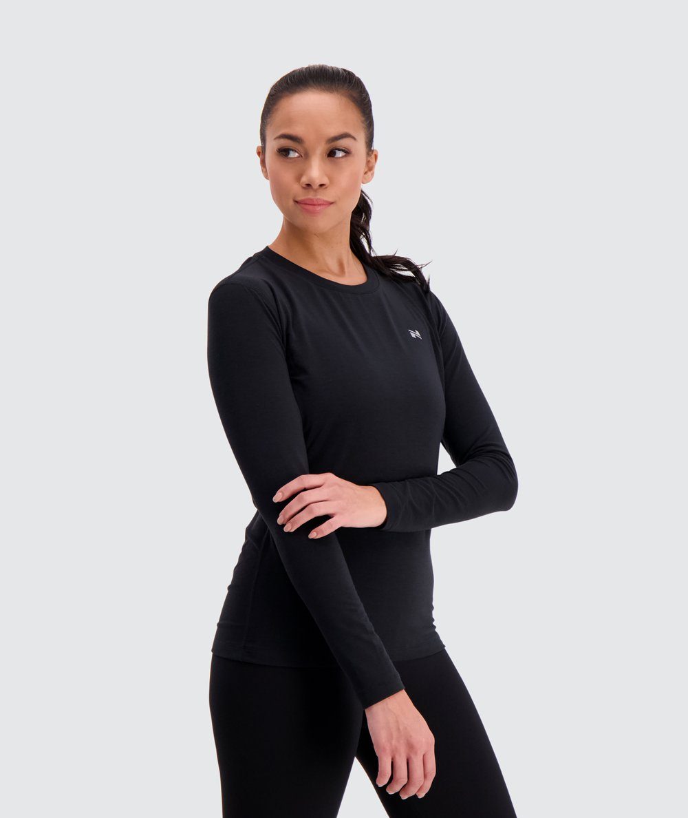 Gymnation - W's Training Long-Sleeve - OEKO-TEX®-certified material, Tencel & PES - Weekendbee - sustainable sportswear