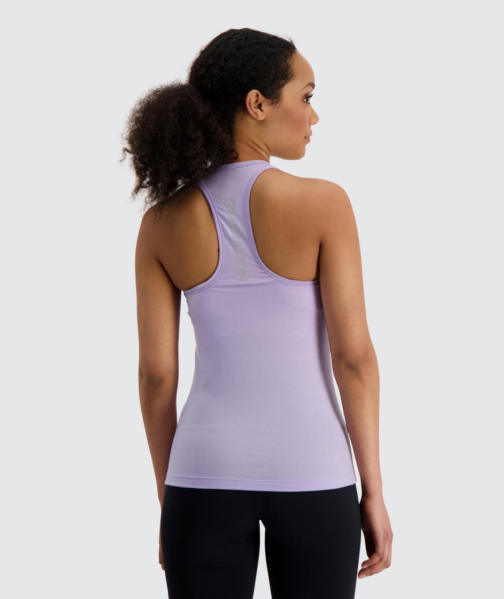 Gymnation W's Training Tank Top - Recycled Polyester & Tencel Lyocell Lavender Shirt