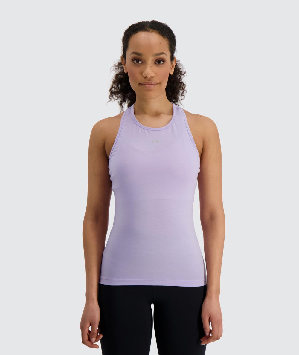 Gymnation W's Training Tank Top - Recycled Polyester & Tencel Lyocell Lavender Shirt