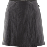 Fjällräven W's Travellers MT Skort - Recycled polyamide & Organic cotton Dark Grey Skirt