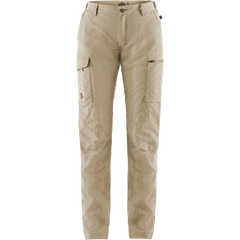 Fjällräven W's Travellers MT Trousers - Recycled Nylon & Organic Cotton Light Beige Pants