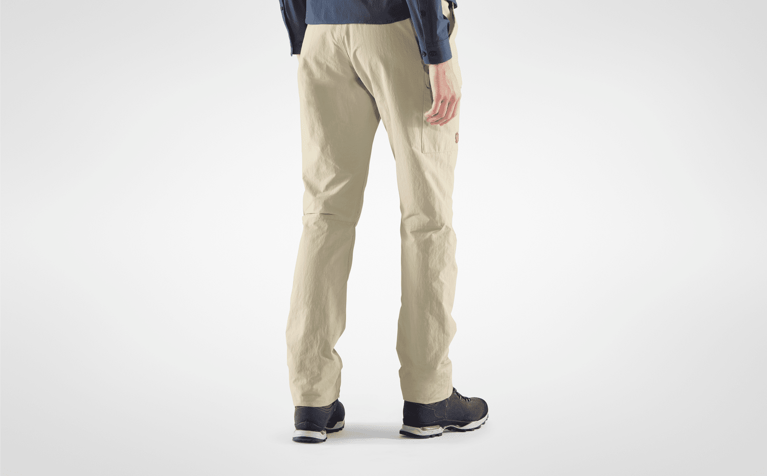 Fjällräven W's Travellers MT Trousers - Recycled Nylon & Organic Cotton Light Beige Pants