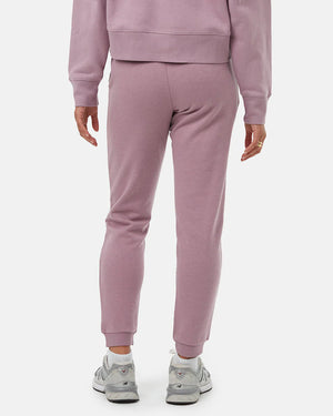 Tentree W's TreeFleece Bamone Sweatpant - Organic Cotton, Tencel & Recycled Polyester Lilac Chalk
