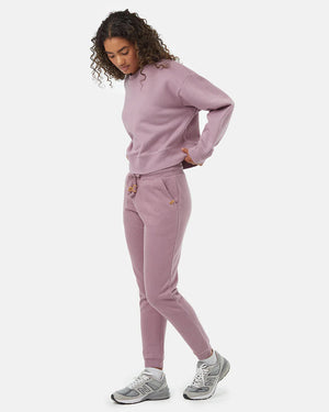 Tentree W's TreeFleece Bamone Sweatpant - Organic Cotton, Tencel & Recycled Polyester Lilac Chalk