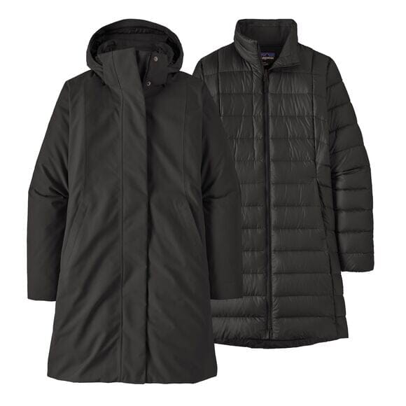 Patagonia - W's Tres 3-in-1 Parka - Recycled polyester & recycled down - Weekendbee - sustainable sportswear