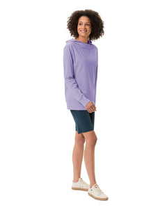 Vaude W's Tuenno Pullover - Organic Cotton & Recycled Polyester Pastel Lilac Shirt