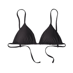 Patagonia W's Upswell Bikini Top - Recycled Plastic Ink Black Swimwear