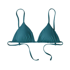 Patagonia W's Upswell Bikini Top - Recycled Plastic Abalone Blue Swimwear