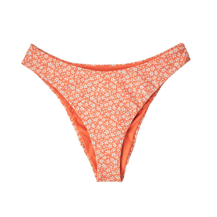 W's Upswell Bottoms - Recycled Nylon Swimwear Patagonia Bell Flower: Tigerlily Orange S