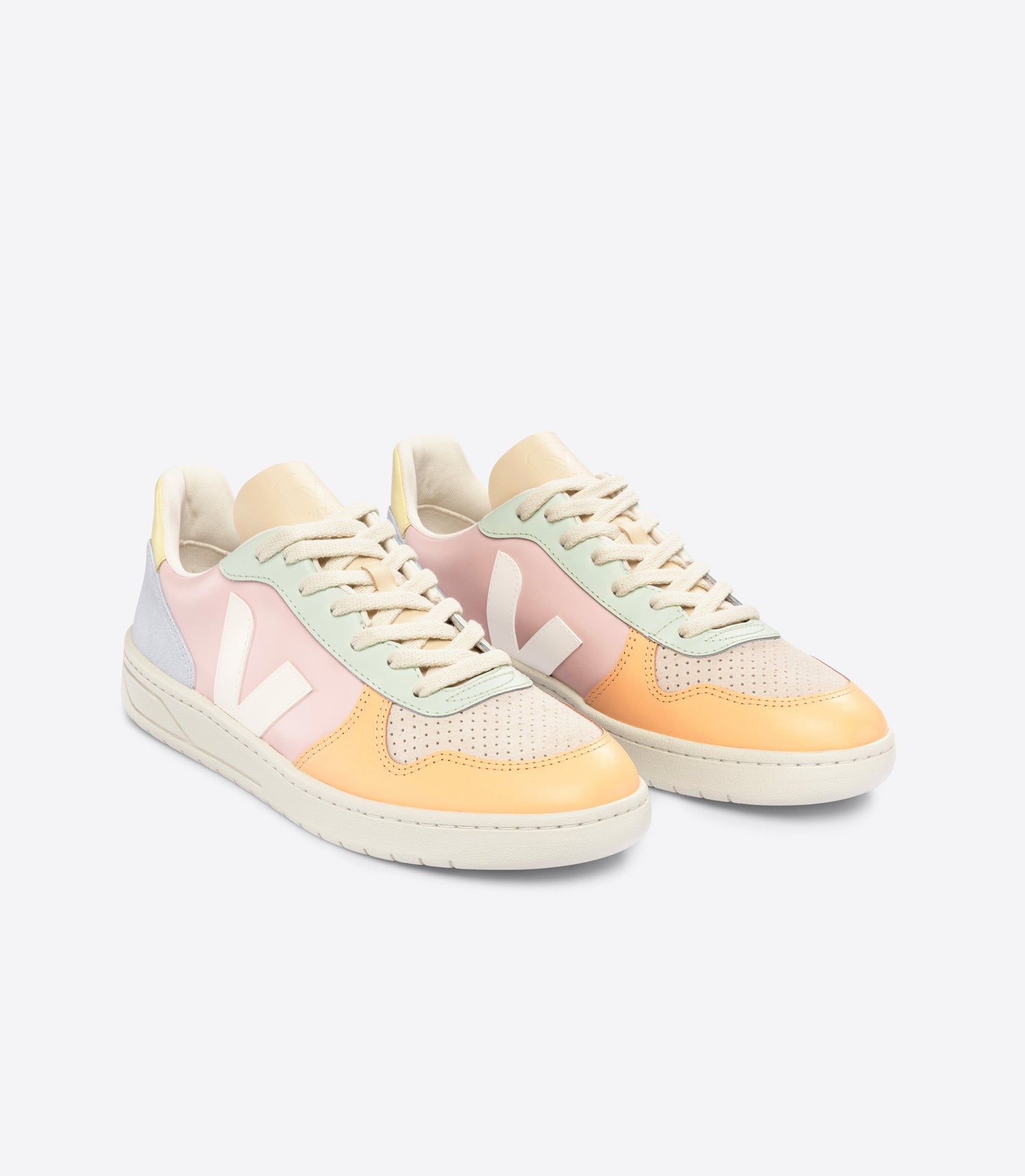 Veja - W's V-10 Leather - Classical Sneakers - Weekendbee - sustainable sportswear