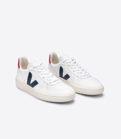 Veja W's V-10 Leather - Classical Sneakers White Nautico Pekin Shoes