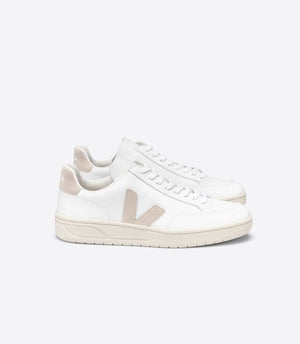 Veja W's V-12 Leather - Classical Sneakers White Sable