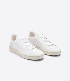 Veja W's V-12 Leather - Classical Sneakers White Shoes