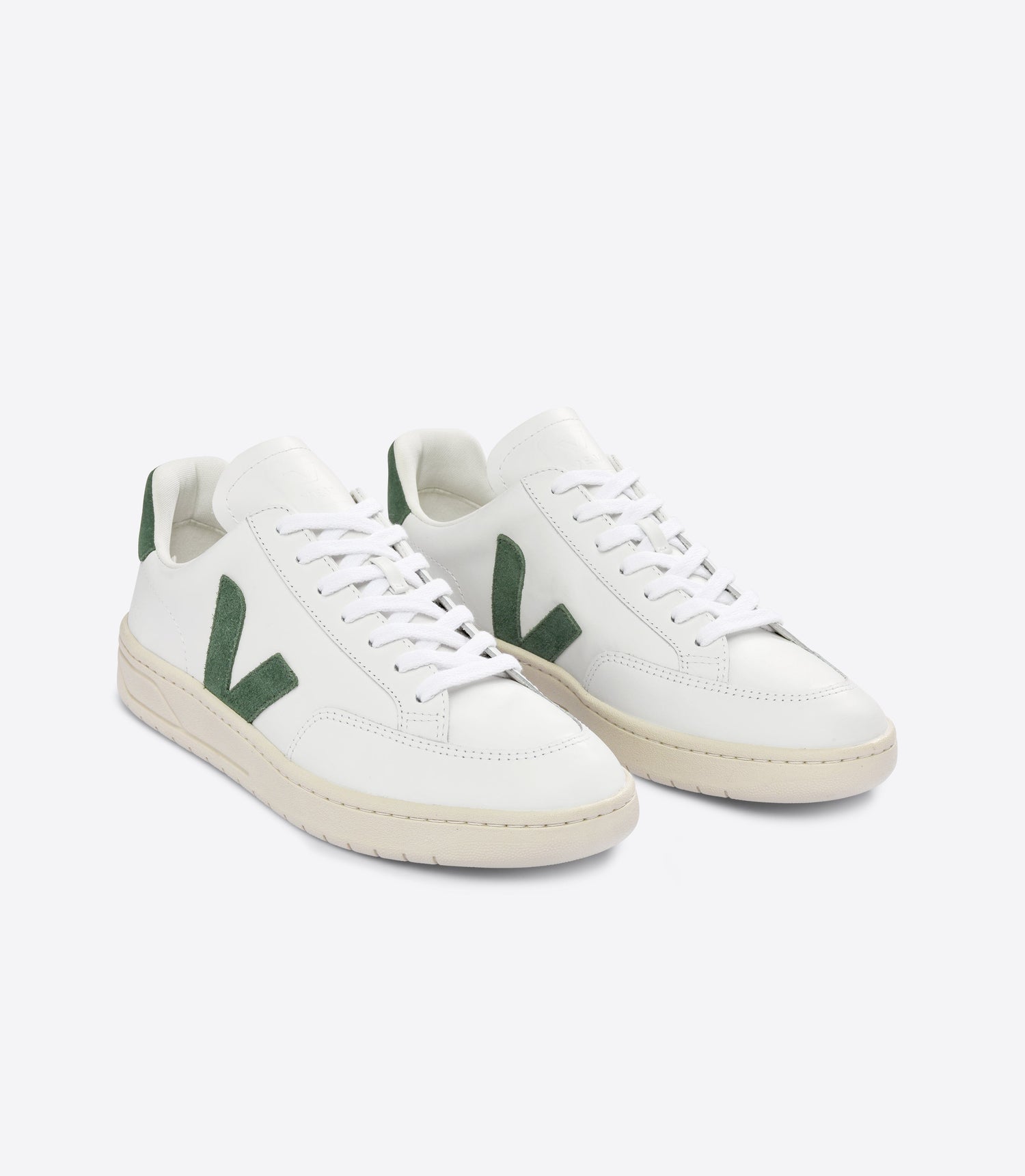 Veja W's V-12 Leather - Classical Sneakers White Cyprus Shoes
