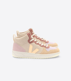 Veja W's V-15 - Suede sneakers Multico Peach Shoes
