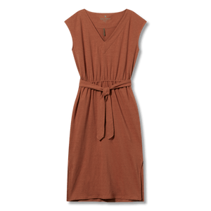 Royal Robbins W's Vacationer Dress - Hemp, Organic cotton & Recycled polyester Baked Clay